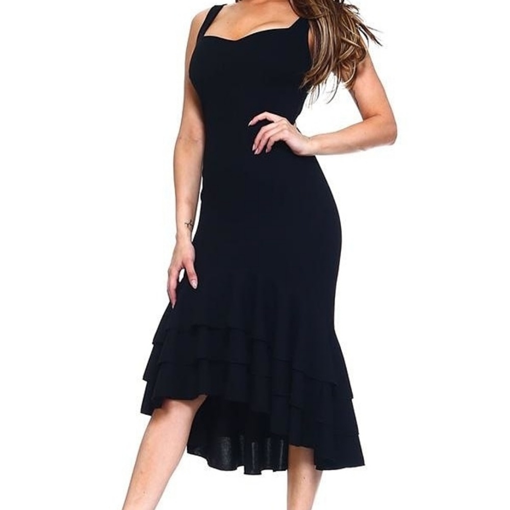 🐝Ruffle Midi Dress🐝